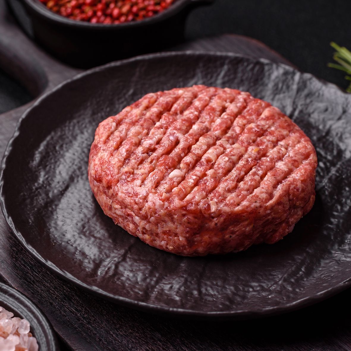 XXL Steakburger aus Dry Aged Rindfleisch, 225 g 2