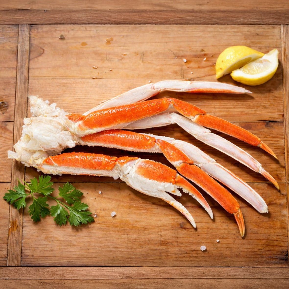 Schneekrabben Beine & Scheeren – gekocht, halbiert, tiefgefroren 2