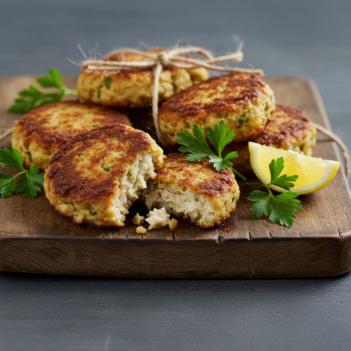 Krabbenburger Patties  paniert, vorgebacken, tiefgefroren (4 x 100 g = 400 g)  2