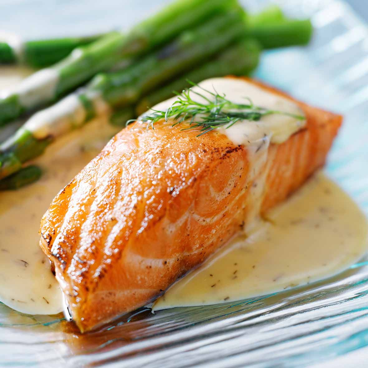 Lachsfilet in Dill-Weißweinsauce – fein &amp; cremig (2 x 250g)