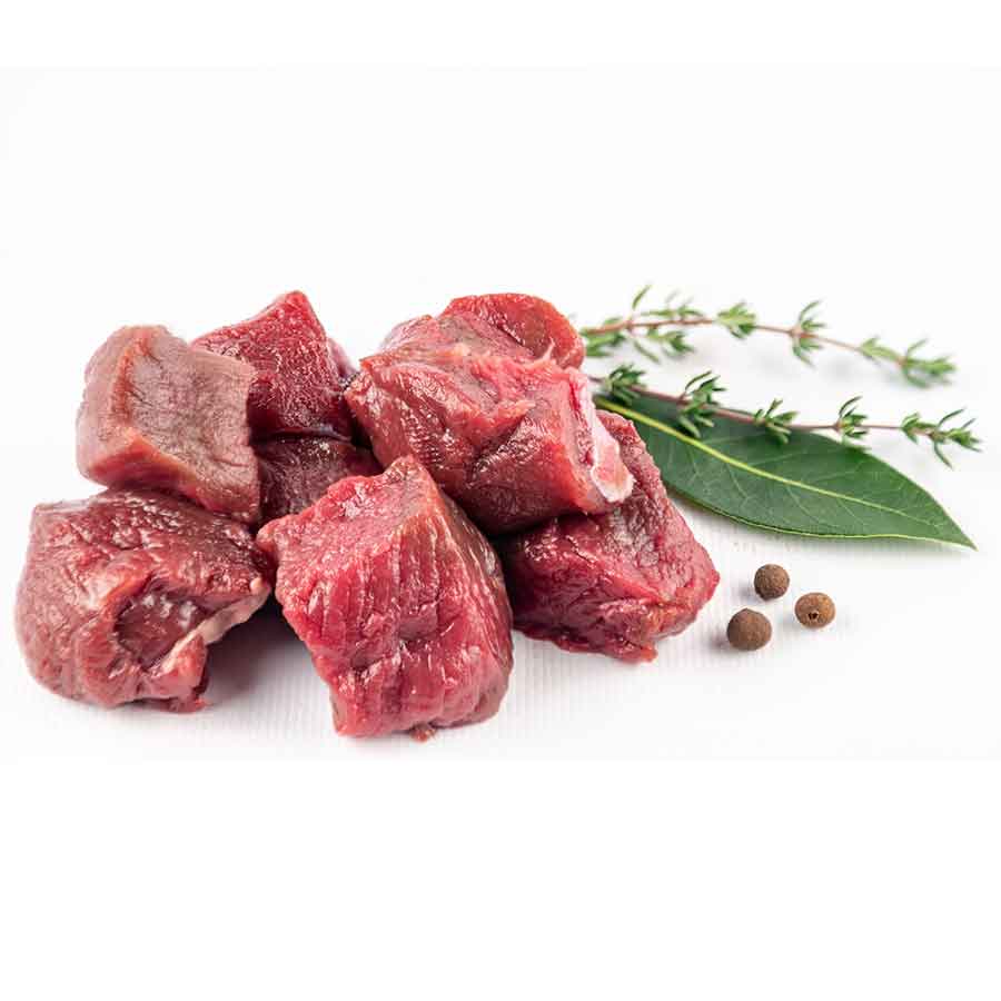 Hirschgulasch Extra, 2,5kg***