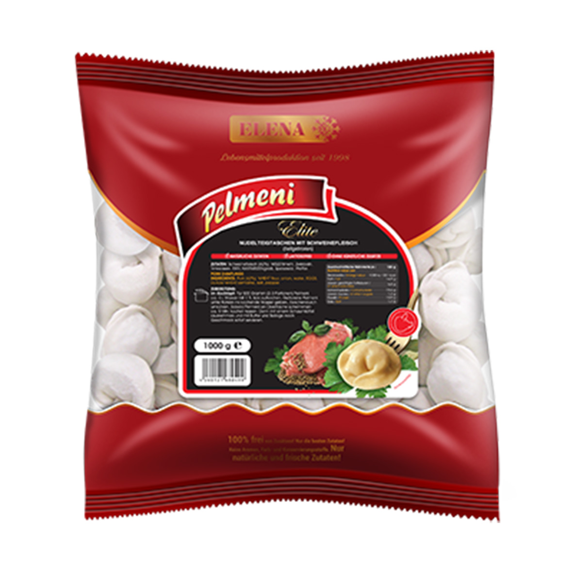 Pelmeni - "Elita" m. Schweinefleisch