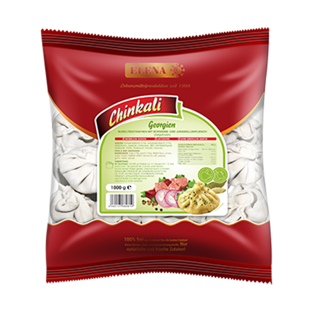 Chinkali m. Schweine- u. Rindfleisch