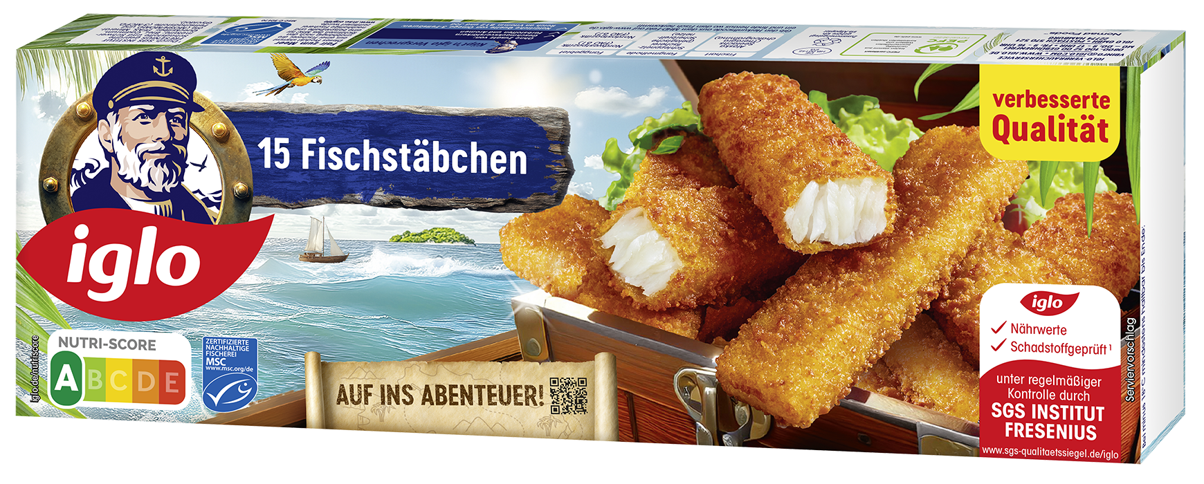 iglo 15 Fischstäbchen 450g