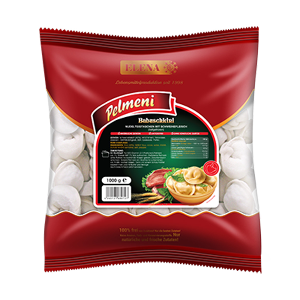 Pelmeni - "Babuschkini" m. Schweinefleisch