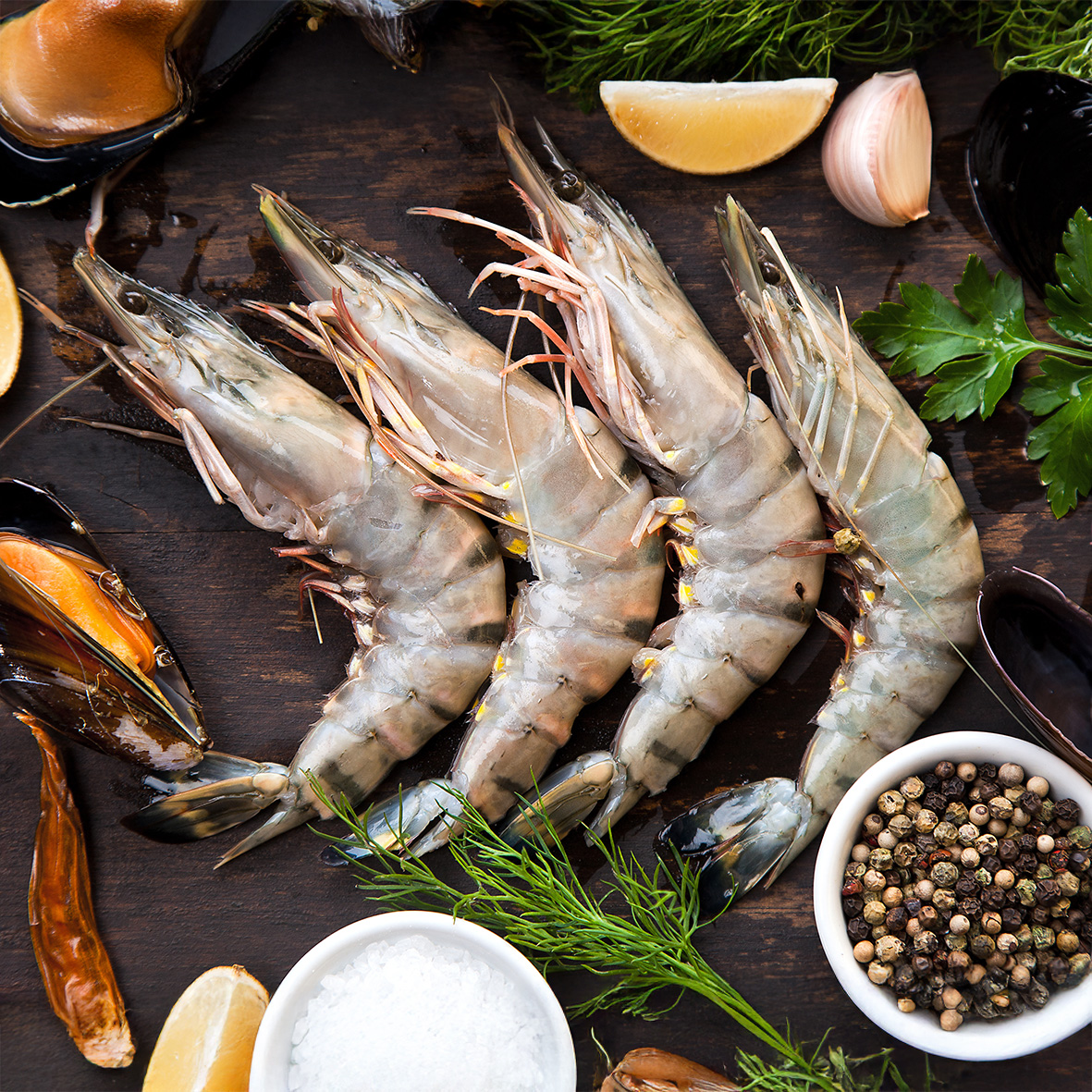 Langostinos, Kaisergranat, Kaiserhummer, Echte Scampi, WILDFANG
