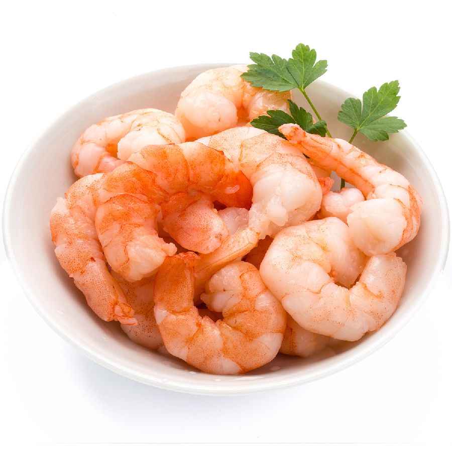 Cocktail Shrimps, gekocht, geschält 80/120 (160-240 Stk/kg)