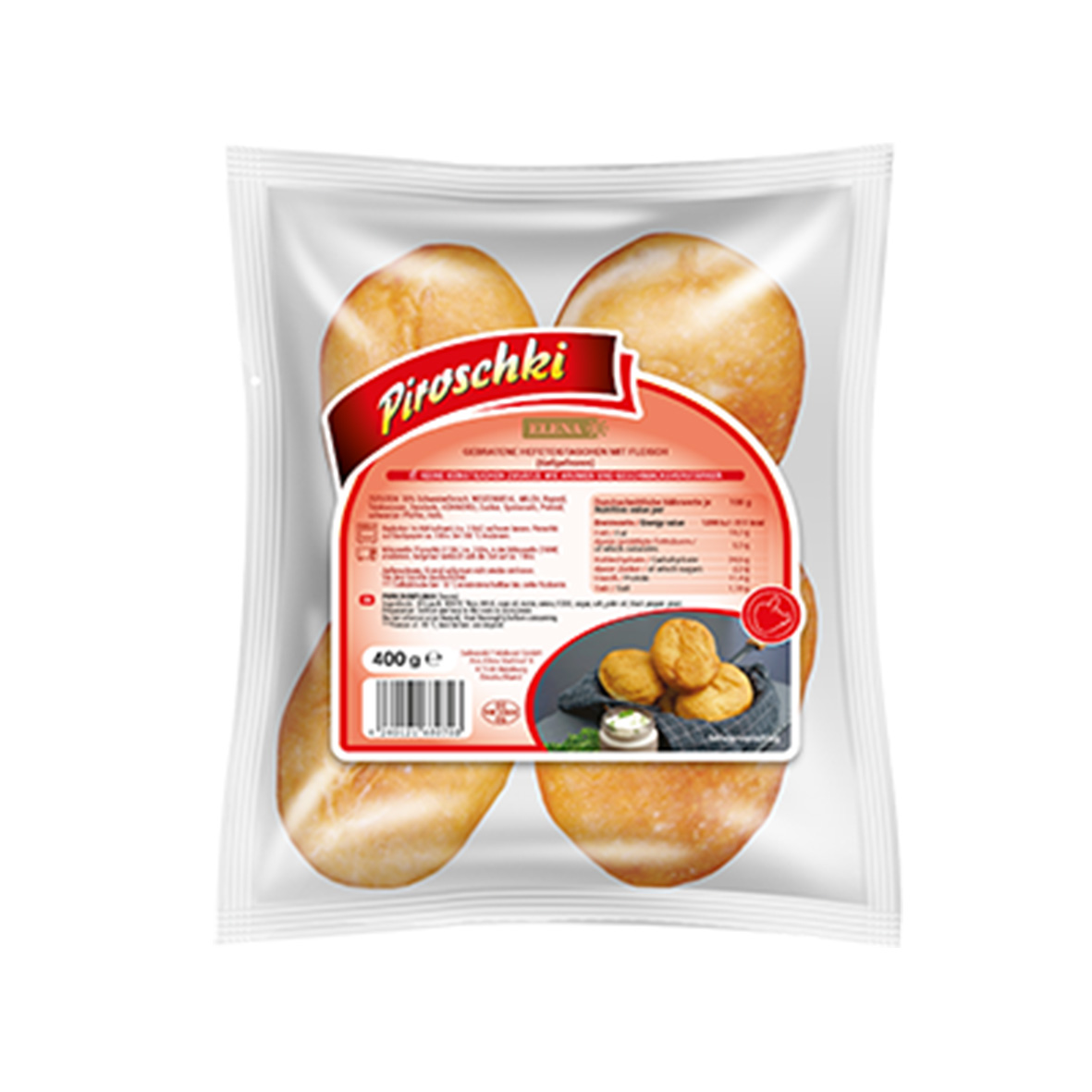 Piroschki m. Schweinefleisch