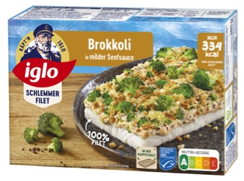iglo Schlemmer Filet Brokkoli in milder Senfsauce 380g 1