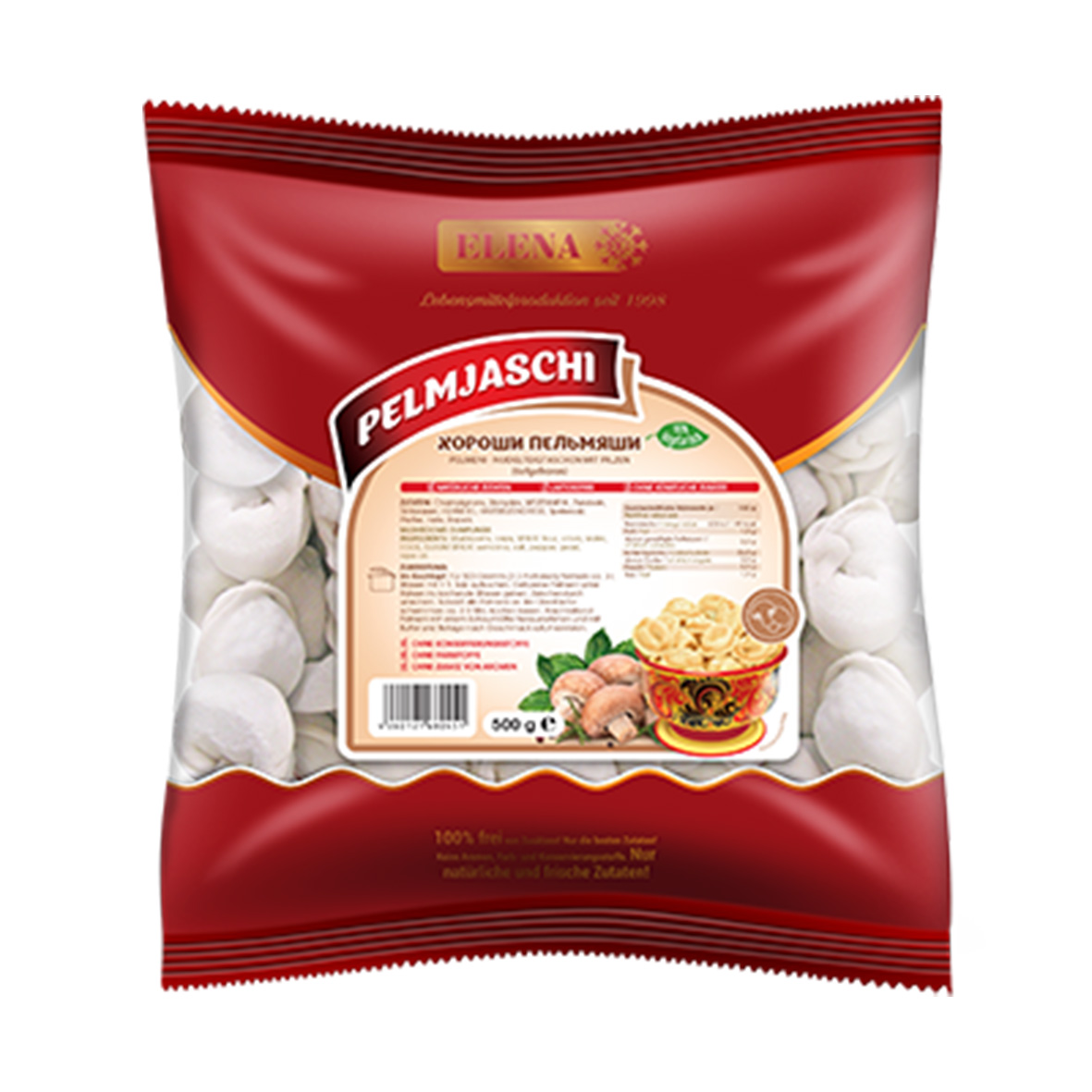 Pelmeni - "Pelmjaschi" veg. m. Pilzen 