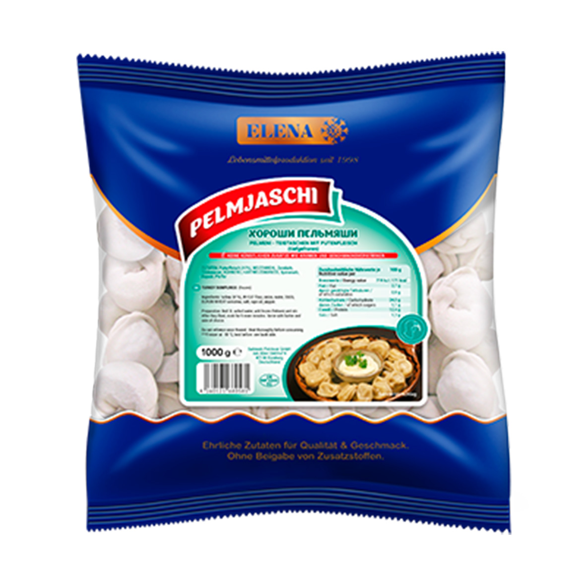Pelmeni - "Pelmjaschi" m. Putenfleisch