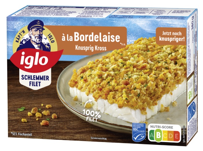 iglo Schlemmer-Filet à la Bordelaise Knusprig Kross 380g