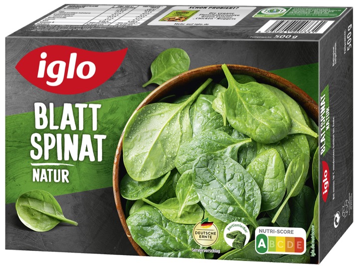 iglo Blattspinat, portionierbar – Frachtfrei ab 79€ 🌟 iglo Blattspinat, portionierbar – Frachtfrei ab 79€ 🌟