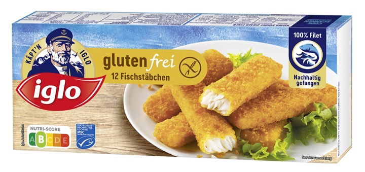 iglo 12 Fischstäbchen glutenfrei 360g