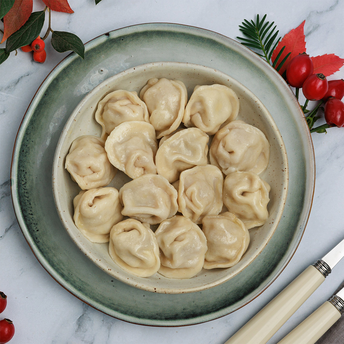 Pelmeni - "Babuschkini" m. Schweinefleisch 2